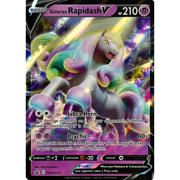 Galarian Rapidash-V SWSH111