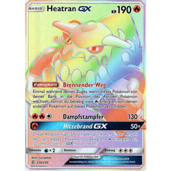 Heatran-GX 238/236 RAINBOW