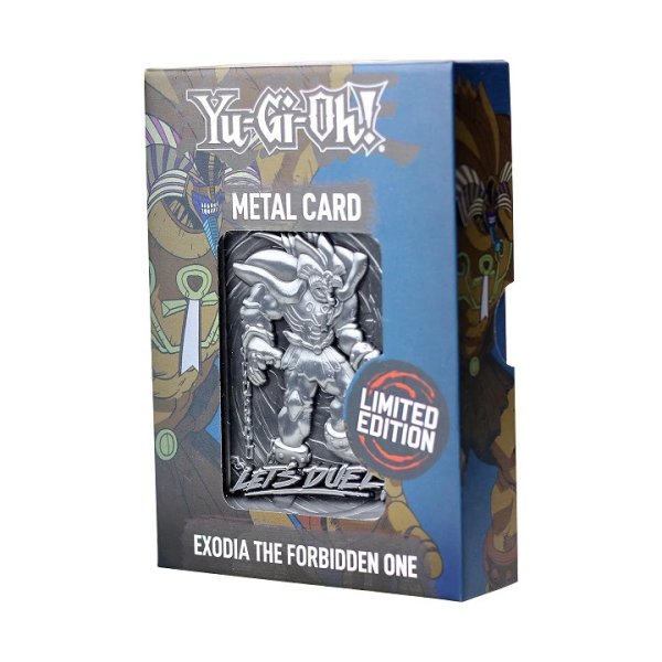 Yu-Gi-Oh! Metallplatte - Exodia, die Verbotene *LIMITIERTE EDITION*