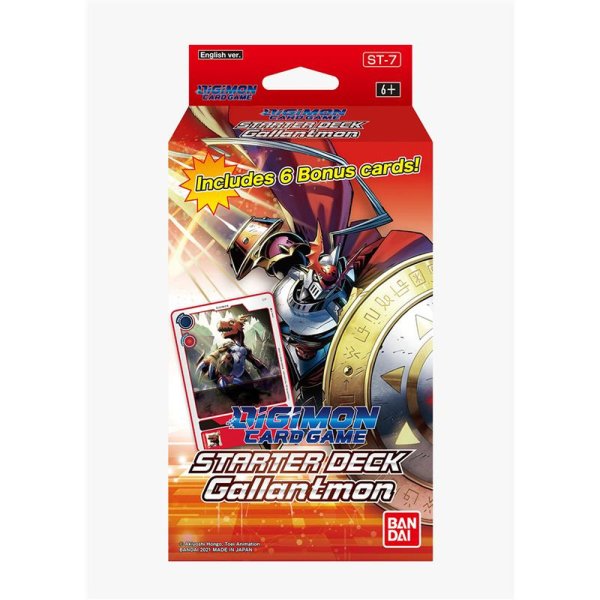 Digimon Card Game - Starter Deck - Gallantmon ST-7 EN