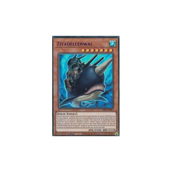 Zitadellenwal COLORED RARE LDS1-DE027-Colored-Rare