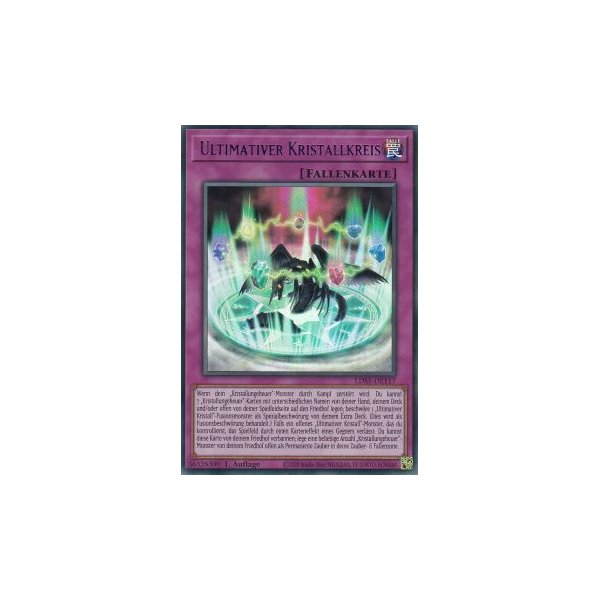 Ultimativer Kristallkreis COLORED RARE LDS1-DE117-Colored-Rare