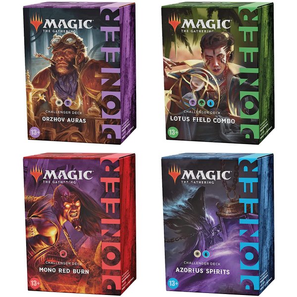 Pioneer Challenger Decks (alle 4 Decks, englisch)