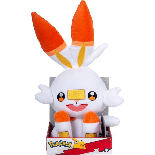 Hopplo Pl&uuml;schfigur 30 cm - Pokemon Kuscheltier von Wicked Cool Toys
