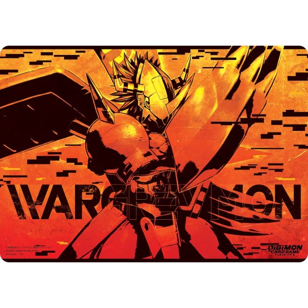Digimon Card Game - WarGreymon (PB-03) Spielmatte / Playmat und 1 Battle of Omni Booster