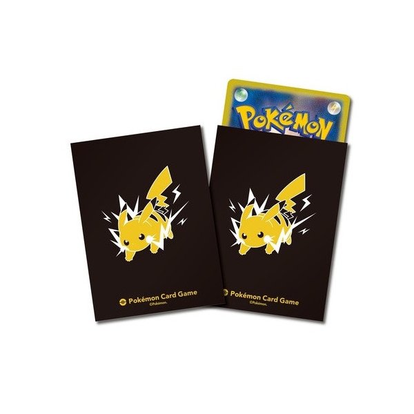 Pokemon Sleeves - Pikachu (64 exklusive japanische Kartenhüllen)