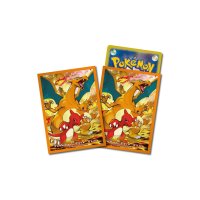 Pokemon Sleeves - Glumanda, Glutexo, Glurak (64 exklusive japanische Kartenhüllen)