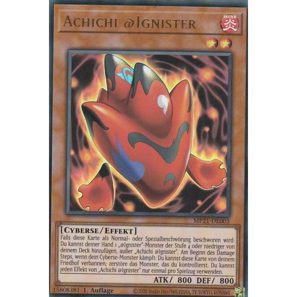 Achichi @Ignister MP21-DE003