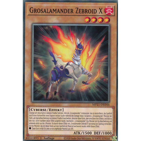 Grosalamander Zebroid X MP21-DE044
