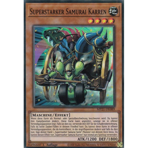 Superstarker Samurai Karren MP21-DE089
