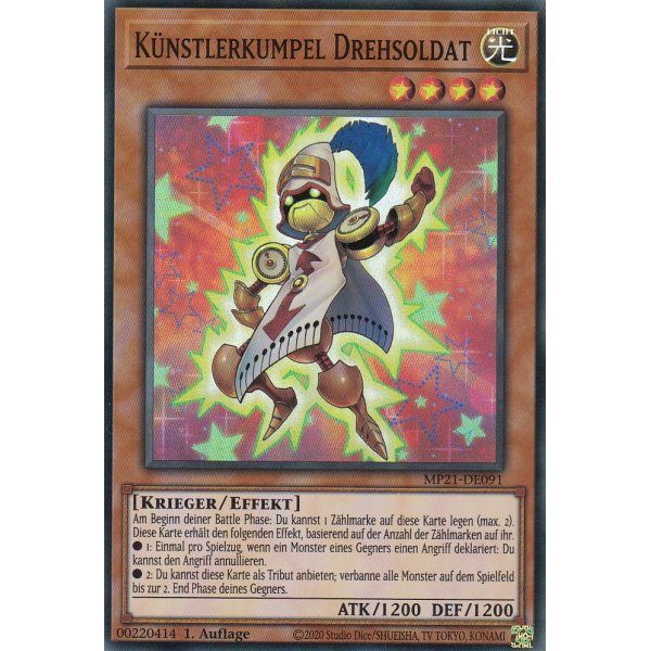 K&uuml;nstlerkumpel Drehsoldat MP21-DE091