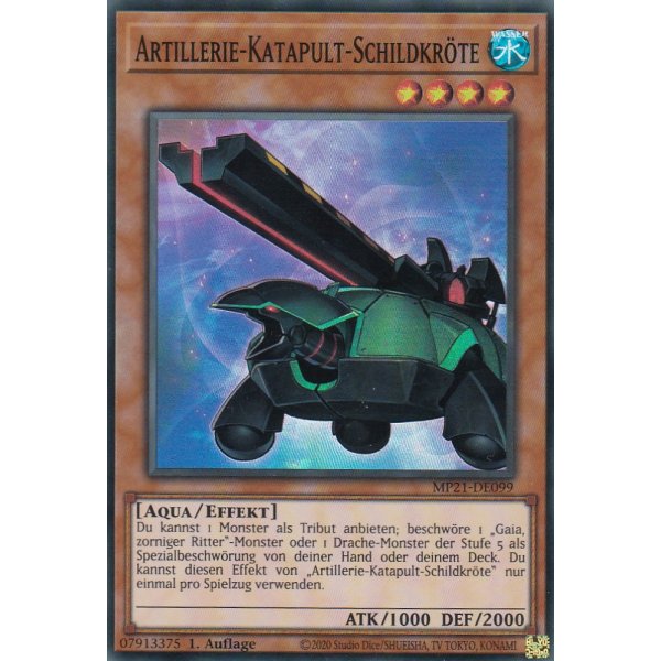 Artillerie-Katapult-Schildkr&ouml;te MP21-DE099