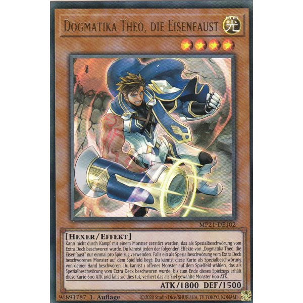 Dogmatika Theo, die Eisenfaust MP21-DE102