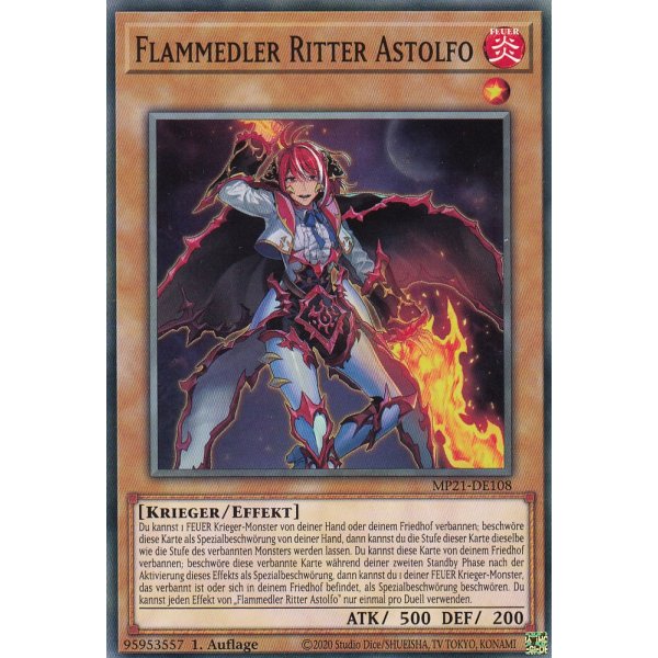 Flammedler Ritter Astolfo MP21-DE108