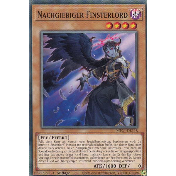 Nachgiebiger Finsterlord MP21-DE118