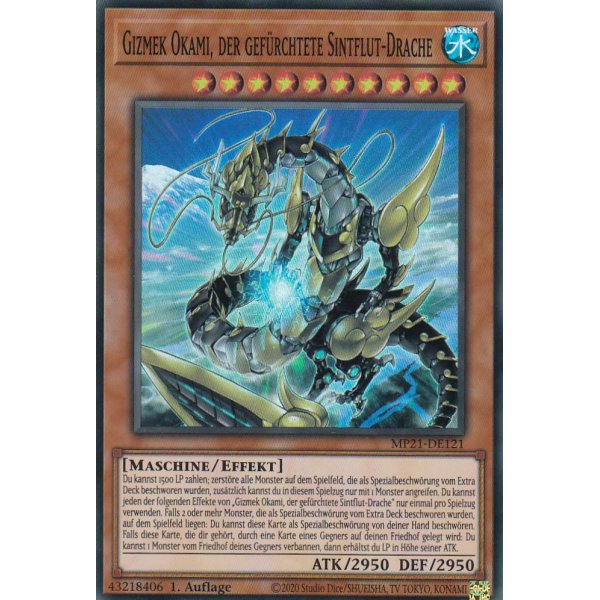 Gizmek Okami, der gef&uuml;rchtete Sintflut-Drache MP21-DE121