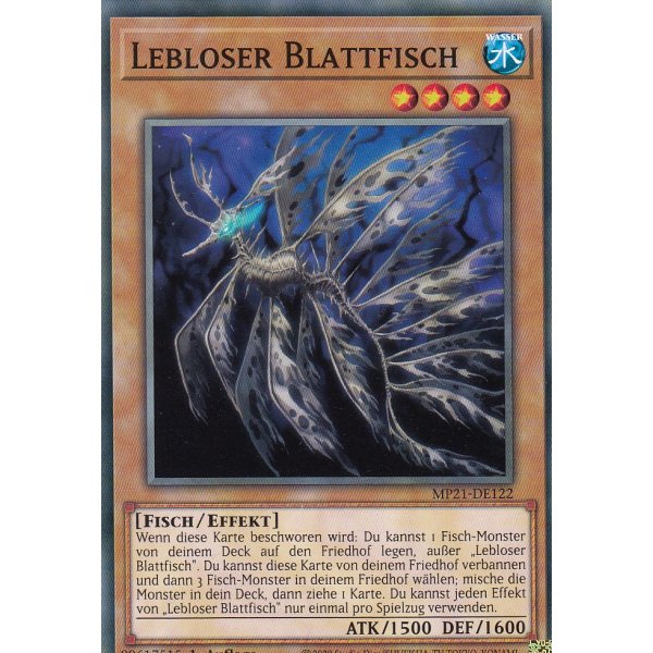 Lebloser Blattfisch MP21-DE122