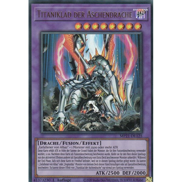 Titaniklad der Aschendrache MP21-DE125