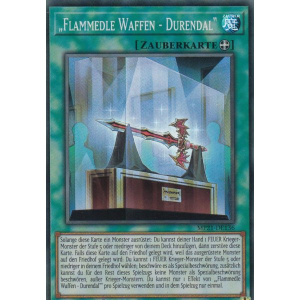 &bdquo;Flammedle Waffen - Durendal&ldquo; MP21-DE136