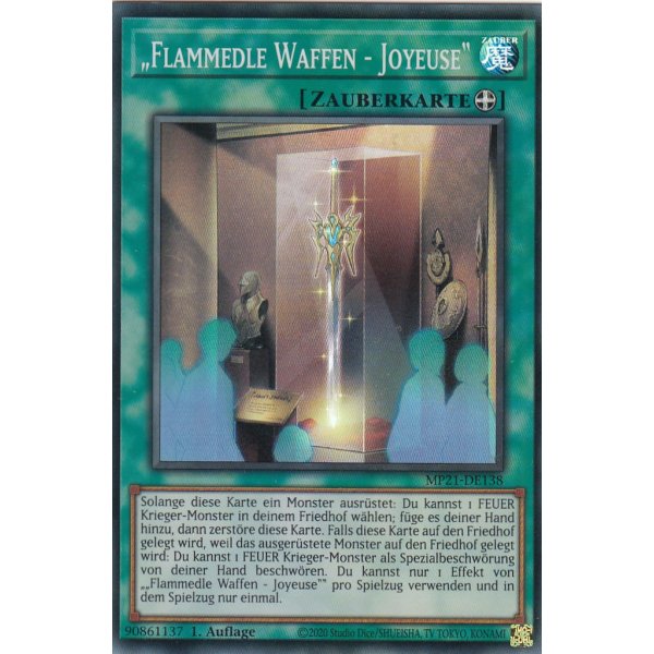 &bdquo;Flammedle Waffen - Joyeuse&ldquo; MP21-DE138