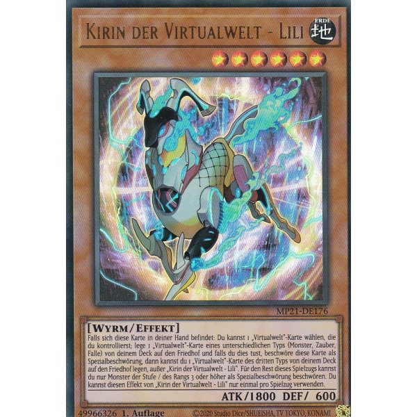 Kirin der Virtualwelt - Lili MP21-DE176