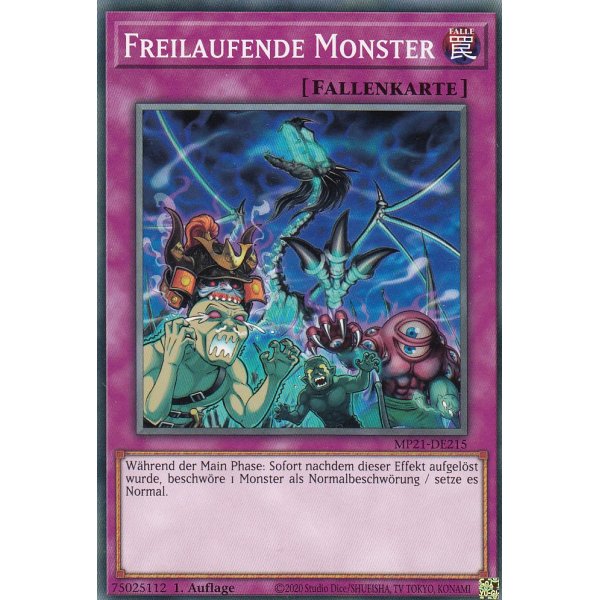 Freilaufende Monster MP21-DE215