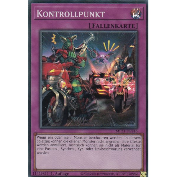 Kontrollpunkt MP21-DE216