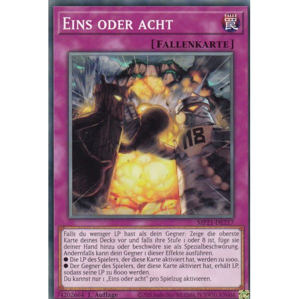 Eins oder acht MP21-DE217