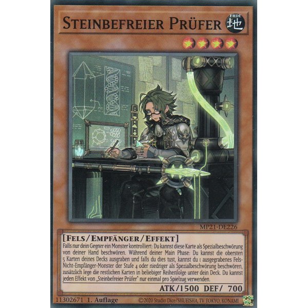 Steinbefreier Pr&uuml;fer MP21-DE226