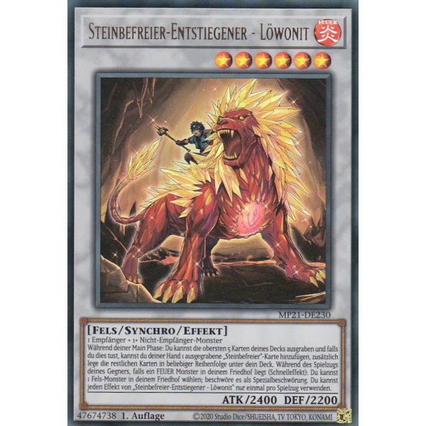 Steinbefreier-Entstiegener - L&ouml;wonit MP21-DE230