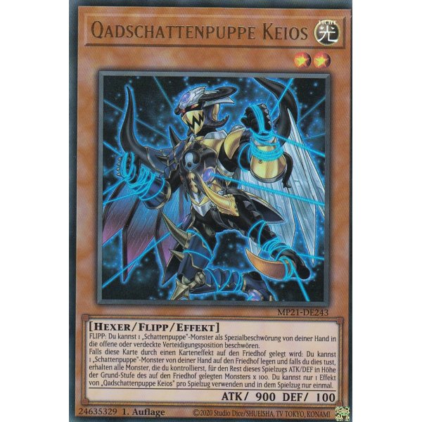 Qadschattenpuppe Keios MP21-DE243