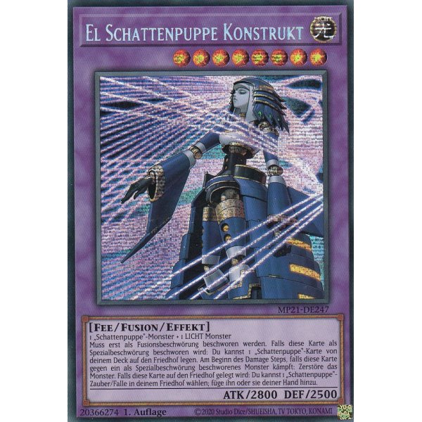 El Schattenpuppe Konstrukt MP21-DE247