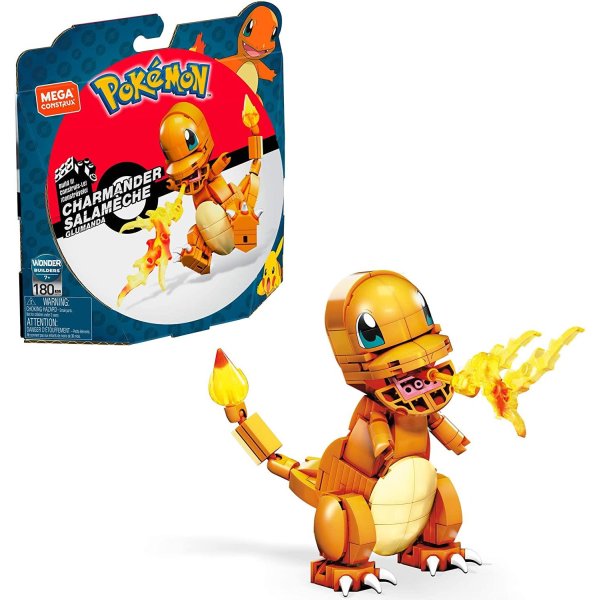 Pok&eacute;mon Glumanda - Bauset von Mega Construx (180 Teile)
