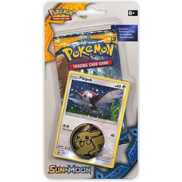 Pokemon Sun &amp; Moon Checklane Blister - Pikipek (englisch)