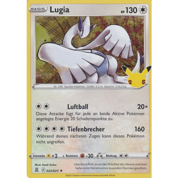 Ho-oh & Lugia deutsch Pokémon Celebration Karten 