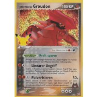 Team Magma's Groudon MA9 HOLO Celebrations
