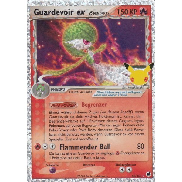 Guardevoir ex Delta Species DF93 FULLART Celebrations