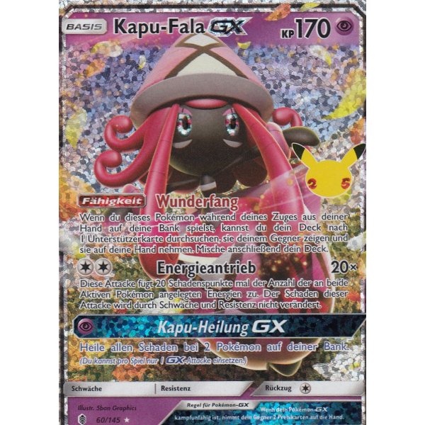 Kapu Fala GX GRI60 FULLART Celebrations
