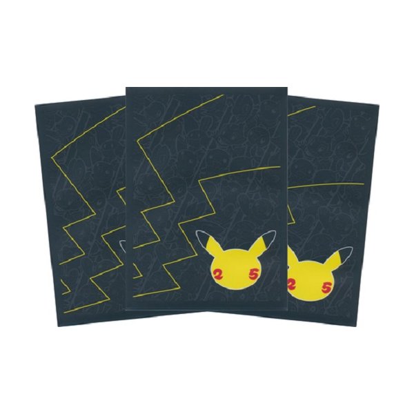 Pokemon Celebrations Sleeves Pikachu matt (65 Kartenh&uuml;llen)