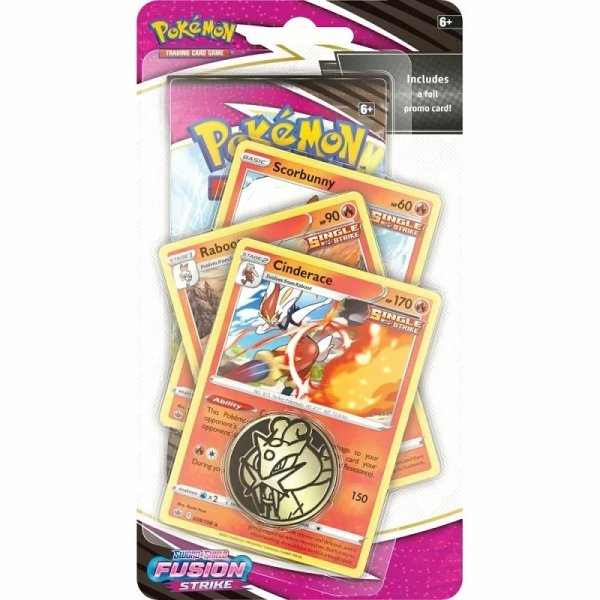 Sword &amp; Shield Fusion Strike Premium Checklane Blister (englisch)
