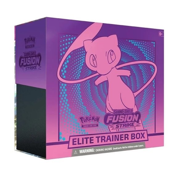 Sword &amp; Shield Fusion Strike Elite Trainer Box - Mew (englisch)