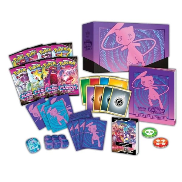 Sword &amp; Shield Fusion Strike Elite Trainer Box - Mew (englisch)