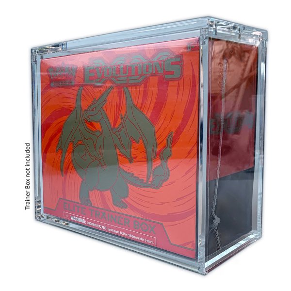 Arkero-G Magnetic Acryl Case - Schutzbox f&uuml;r Pokemon Elite Top Trainer Boxen