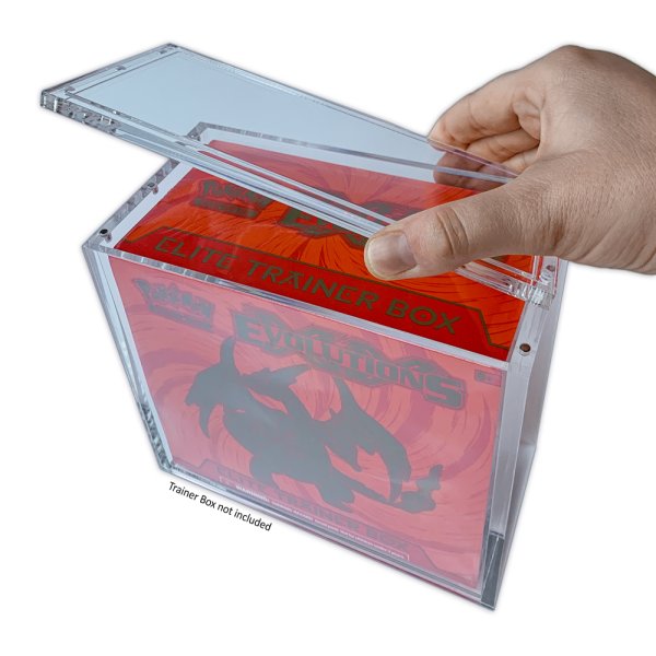 Arkero-G Magnetic Acryl Case - Schutzbox f&uuml;r Pokemon Elite Top Trainer Boxen
