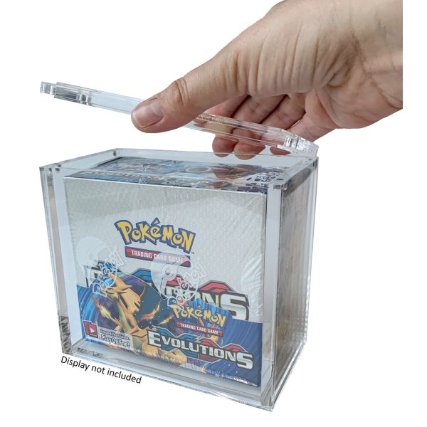 Case Schutzbox für Pokemon Display Base Set-Schwert & Schild Flammende Finstenis