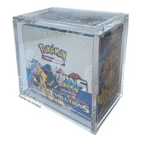 Acryl Pokemon Schutzbox Case Protector für Display NEU Flammende Finsternis 