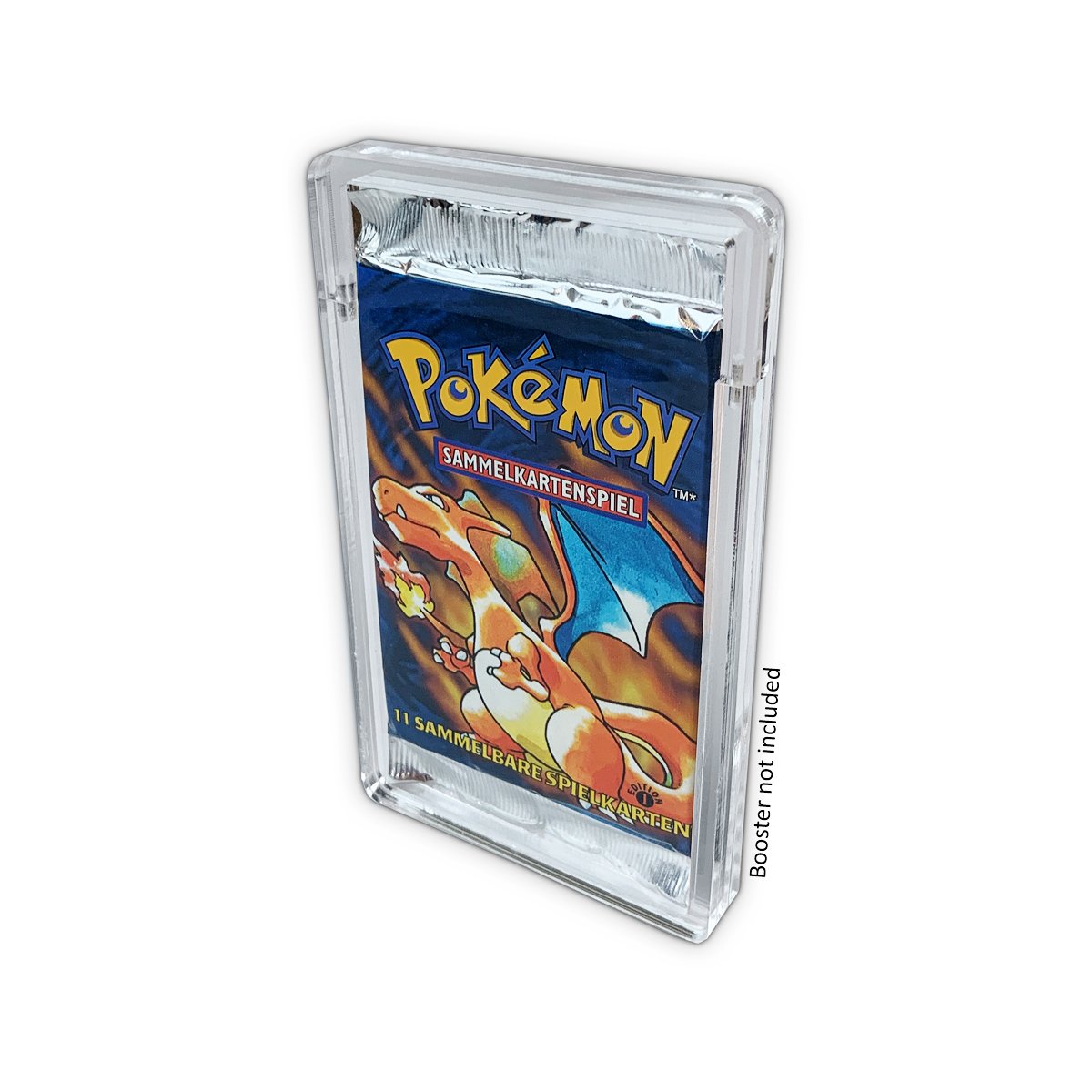Case Schutzbox für Pokemon Display Base Set-Schwert & Schild Flammende Finstenis