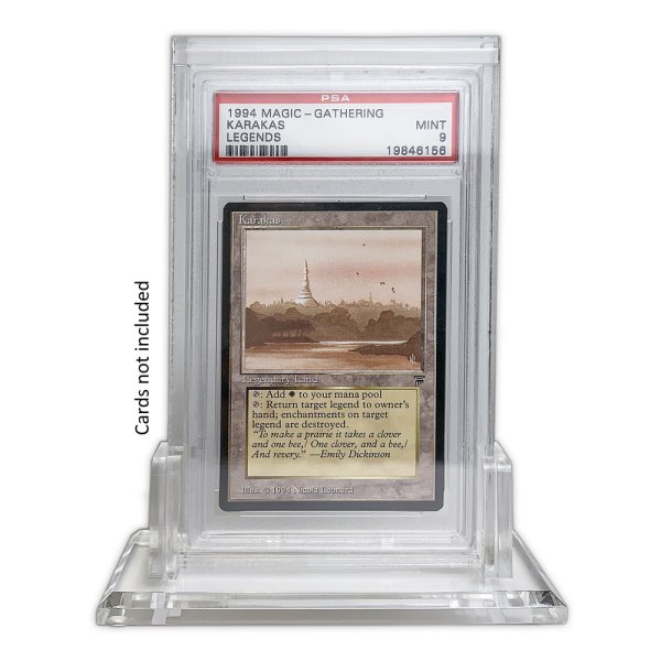 Arkero-G Acryl Case &amp; St&auml;nder - Schutzbox f&uuml;r PSA Grading Card Cases