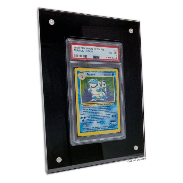 Arkero-G Magnetic Acryl Case  - Bilderrahmen f&uuml;r PSA Grading Card Cases (schwarz)