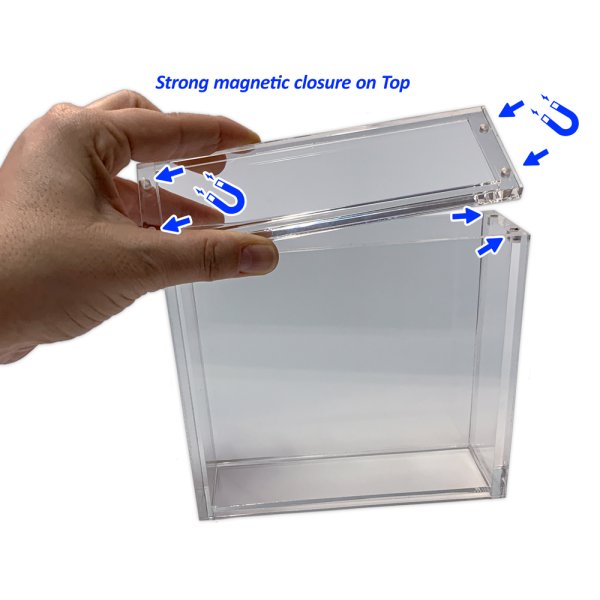 Arkero-G Magnetic Acryl Case - Schutzbox f&uuml;r Yu-Gi-Oh! Display Boxen